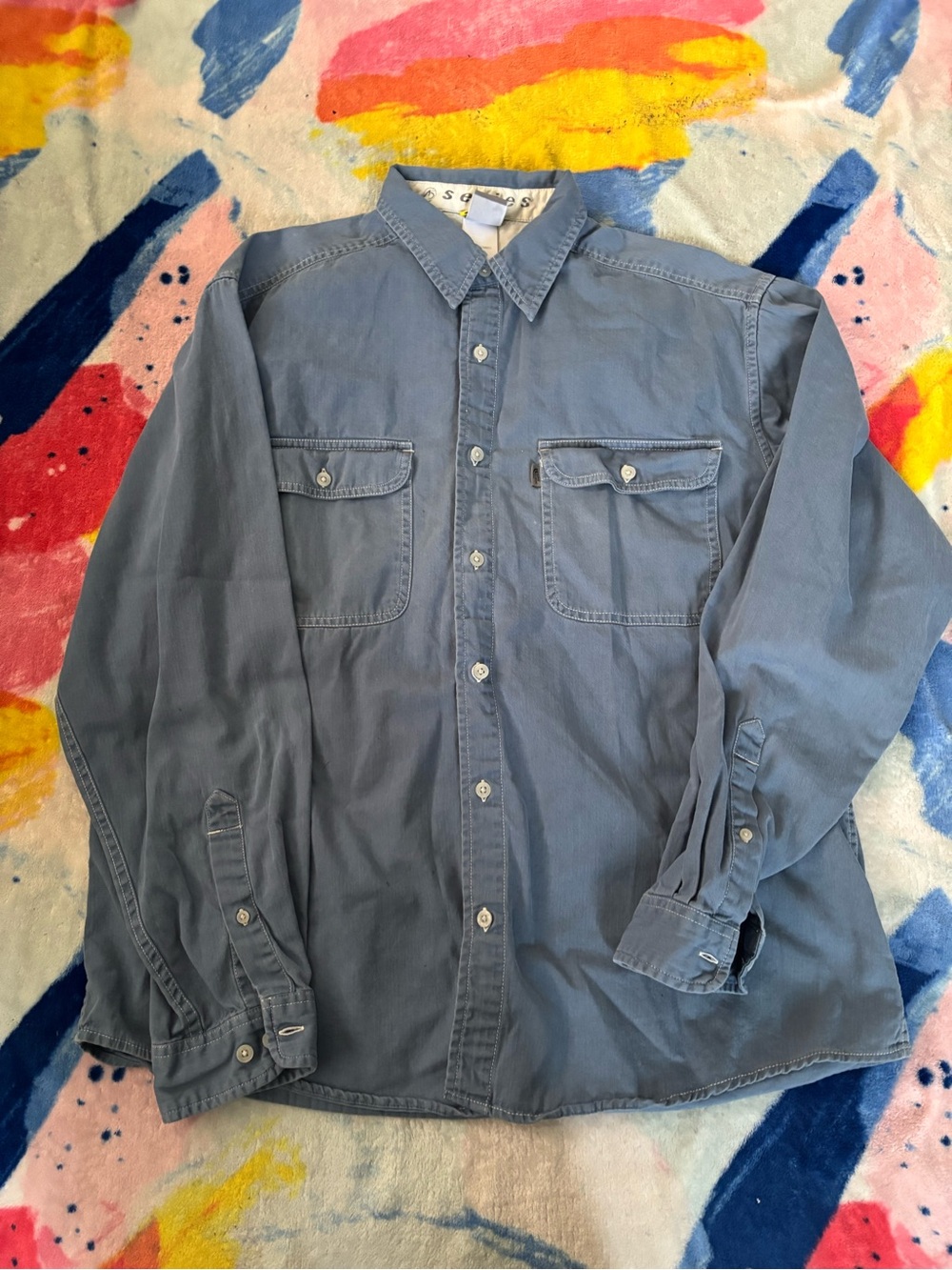 The North Face Men's Slate Blue Shirt Jacket